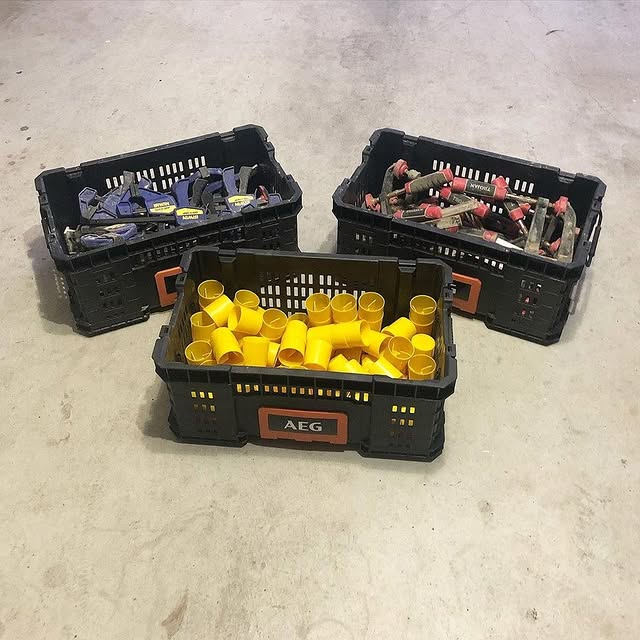 An organised tradie is a productive tradie 👌 See how diegosbrickworx uses his AEG QuickStack Creates to work smarter, not harder.

How do you keep organised onsite? Let us know below 👇

​​​​AEG’s Onsite Team is still delivering tools safely to where you’re working, shoot us a DM to get in touch! 📲

●
●
●
#aegpowertools #markofatradesman #aegtools #tradesman #2020 #tradie #new #powertools #worksite #tough #cordlesstools #tradies #aegtools #heavyduty #quickstack #storage #toolstorage #tooltransport #organisation #organise #stackable #organise #loadout #stack #stackable #modular #organisationtips #onsitehacks