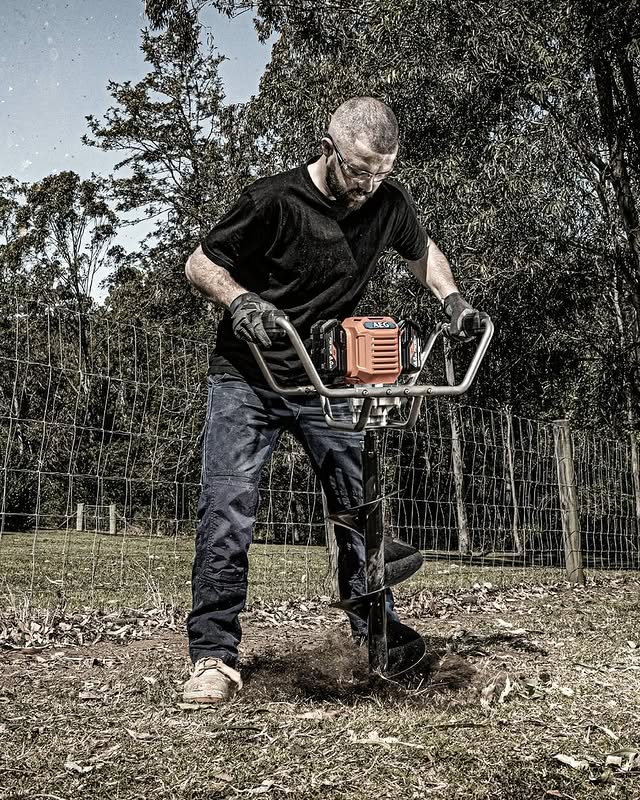Calling all professional fencers, deck-builders and landscapers. AEG's NEW 2x18V (36V) FUSION Post Hole Digger is available now.
 
💪 Up To 250MM Auger Size
💪 Durable Steel Frame
💪 ​Powerful 36V Fusion Brushless Motor
💪 Thigh Activated Kickback Protection
💪 ​Multiple Speeds With Forward/Reverse