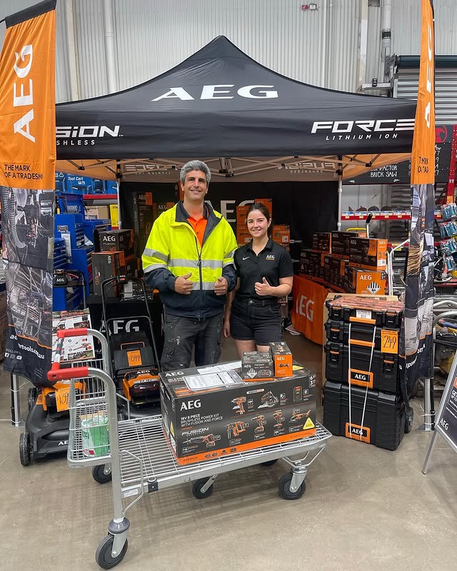 Black Friday Deals being done across the country today! DON’T miss out, head to your local participating @bunnings before 5pm!! (See Stores at aegpowertools.com.au)