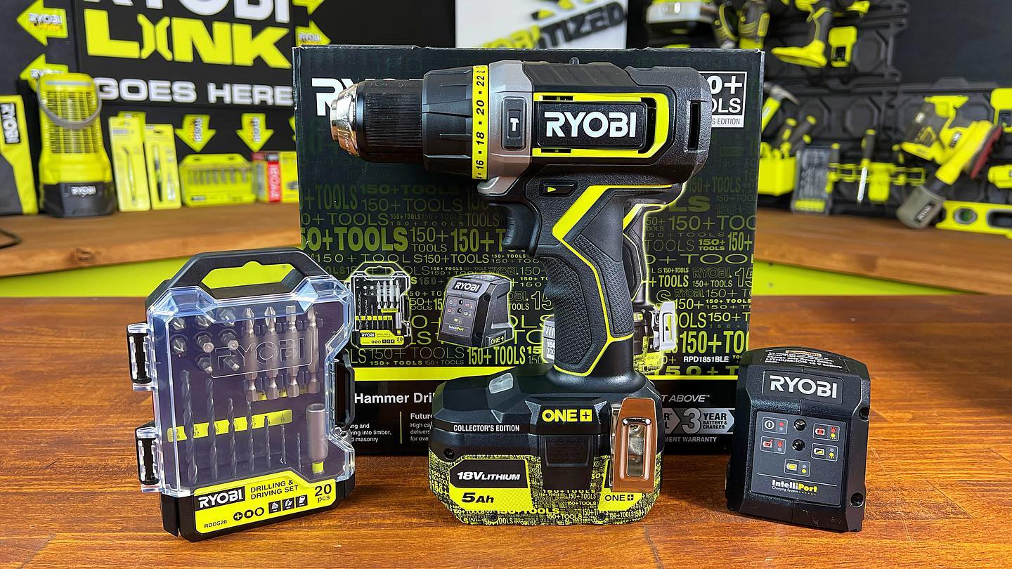 Ryobi 18v Collectors edition Drill Kit
Video up on our YouTube Channel
Check it out! #ryobi #ryobiau #ryobimade #youtuber #collectors