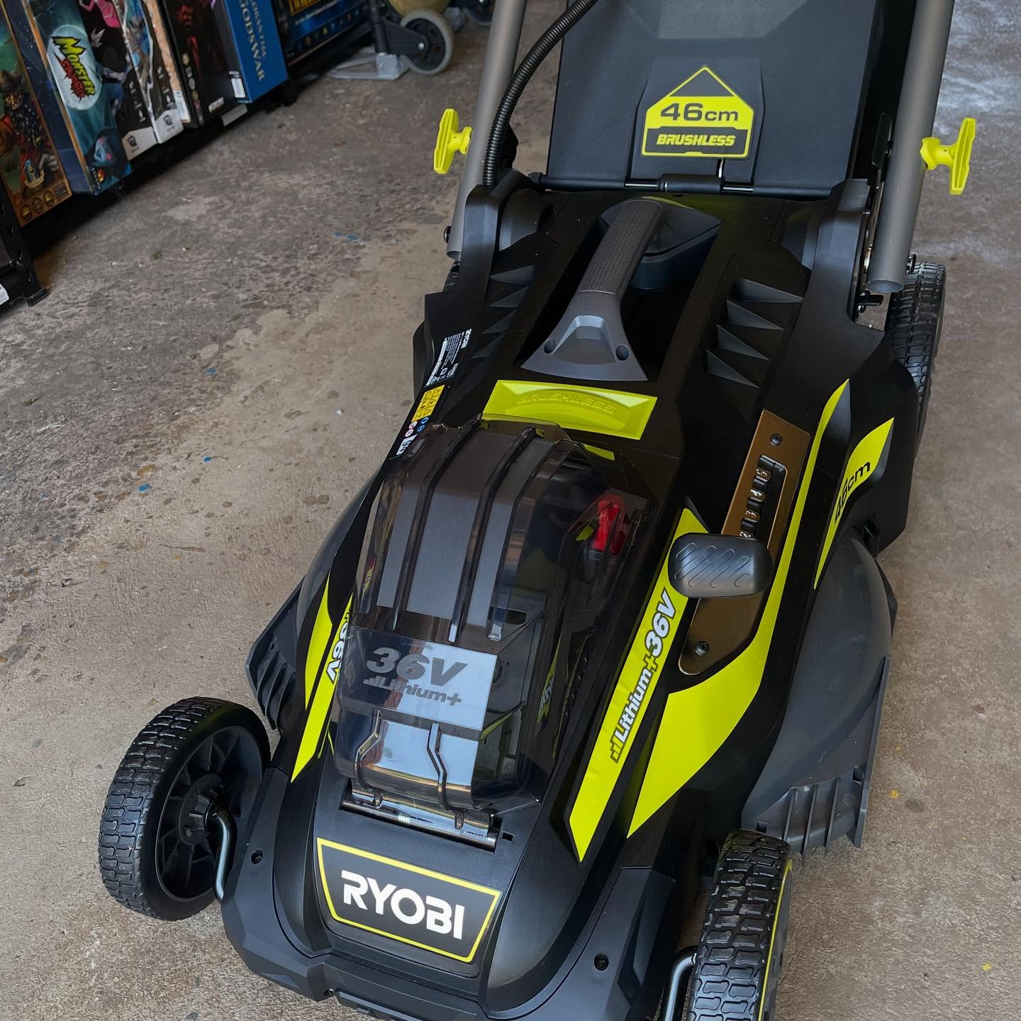 New mower, who dis?

My old ryobiau carked it so I upgraded to this sexy Kylo Ren looking thing! Ready to destroy the rebellion… on my lawn! Great warranty service from both Ryobi and bunnings 

#lawn #mowing #ryobi #bunnings #lawnmower