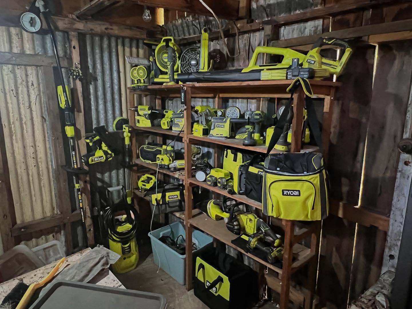 Most of the ryobiau collection.