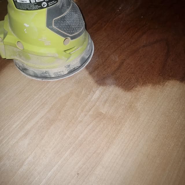 #nofilter 😉
A work in progress & a confession: my knees almost give way with the joy i get when I reveal a stunning timber under a dark, old world stain. Can't wait to show off the rest of the piece with you all soon! Let's talk if you'd like me to refresh your furniture or if you're looking for a new piece. 💗

#attentiontodetailbykat 
#thisismyhappyplace
#dowhatmakesyouhappy
#joyseeker
#dopamineseeker
#ryobiorbitalsander
#ryobiaustralia 
#notsponsored (yet! 😉)
#girlsonthetools
#yeahthegirls 
#chalkpaint
#oldstainbegone
#sidehustle
#supportlocal
#supportahobbyist
#upcycledfurniture
#sustainability 
#furnituregivesmedopamine 
#frankston 
#melbourneaustralia 
#commissionme