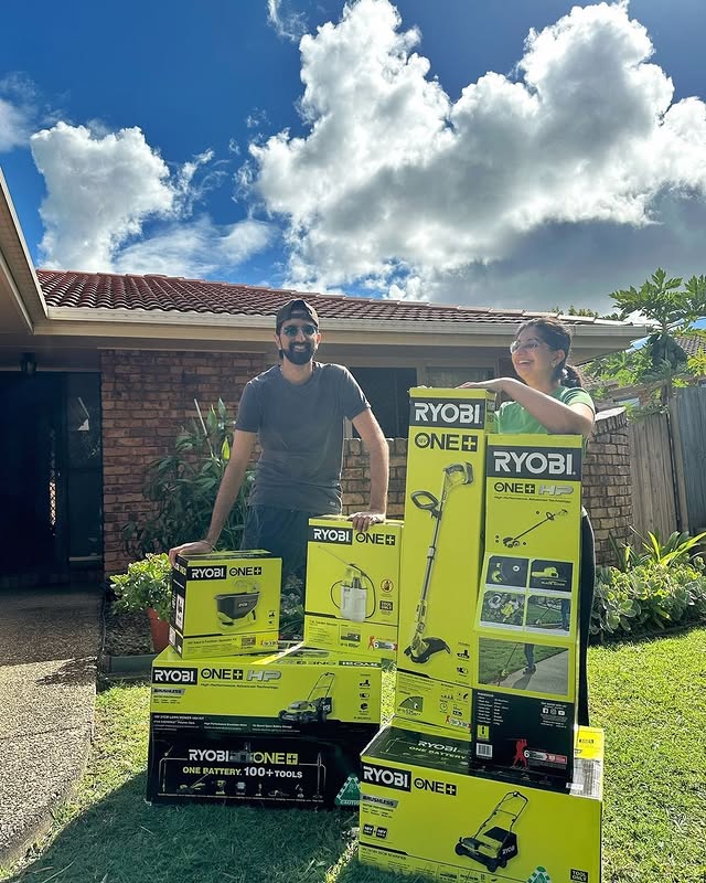When you can't wait to get in the garden because you just added to your RYOBI collection! 

Are you a RYOBI fan like @lovenav.gill? Join our My RYOBI Facebook Community and get access to a group of likeminded #RYOBIfans - take advantage of their collective knowledge on all things gardening, DIY & RYOBI for the best tips and tricks. PLUS you'll get first looks at new RYOBI tools and exclusive giveaways. Head to the link in our bio to learn more now.

📸: @lovenav.gill

#RYOBIau #batterypowered #RYOBIpowertools #RYOBImade #community #MyRYOBICommunity