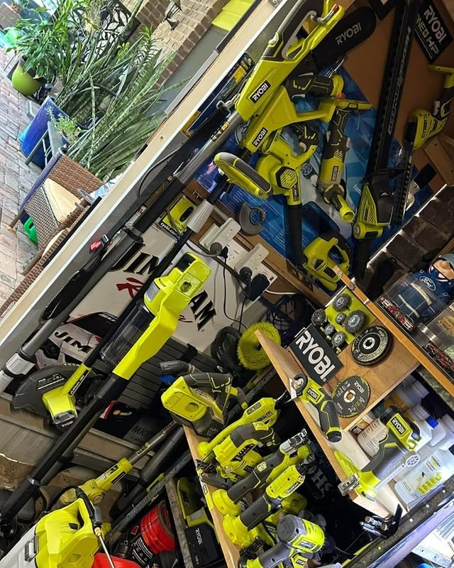 Show off your RYOBI collection! 🛠

Check out Wayne S's (Facebook) impressive collection, from our RYOBI Facebook Community page.

Share your RYOBI collection by tagging @ryobiau and #RYOBImade in your post.

#RYOBIau #BatteryPowered #RYOBIMade #RYOBIPowerProducts #UGC #MyRYOBICollection