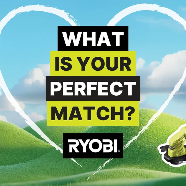 💘 This Valentine’s Day, it’s all about finding your perfect match – and RYOBI has the ultimate pairings for every project!

From our gardening go-to’s to our cleaning dream team, we’ve got the products that work together to transform your space.

What’s your perfect RYOBI match? 

�#RYOBIau #BatteryPowered #ValentinesDay #PerfectPairing