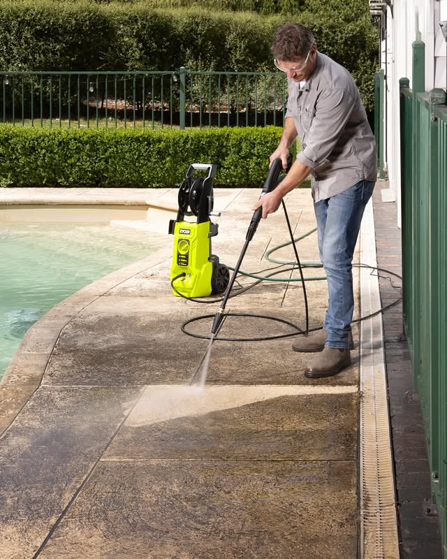 Power through outdoor cleaning with the RYOBI 2030PSI High Pressure Washer! 💦 Compact, easy to use, and perfect for cleaning patios, cars, and more. 

Need this product in your collection? Head to the link in our bio!

#RYOBIau #ToolOfTheMonth #PressureWasher #BatteryPowered #DIYCleaning #OutdoorLiving